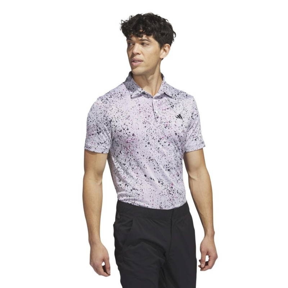 Adidas Men's Jaquard Golf Polo Shirt Size L